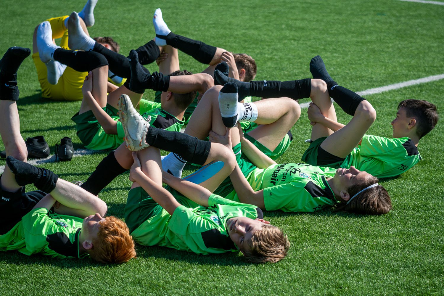 Trainingslager des TSV Murnau in Zadar, Kroatien